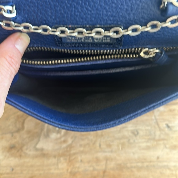 ✨ Daniella Ortiz Crossbody/Clutch – Lizard & Royal Blue Leather - Picture 5 of 9